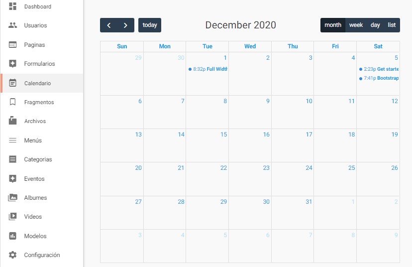 Calendar and Event Management